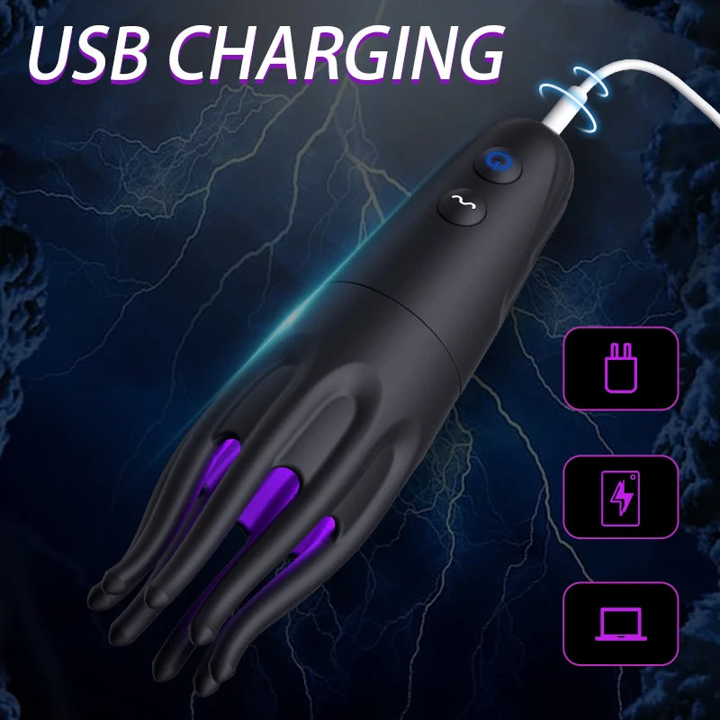Octopus Stroker Male Masturbator Soft Silicone – body-safe toy