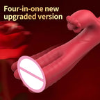 Amoura Clitoral & Vaginal Vibrator, Tongue-Licking Suction, Women's, Silicone, Waterproof IPX6 – women's intimate massager