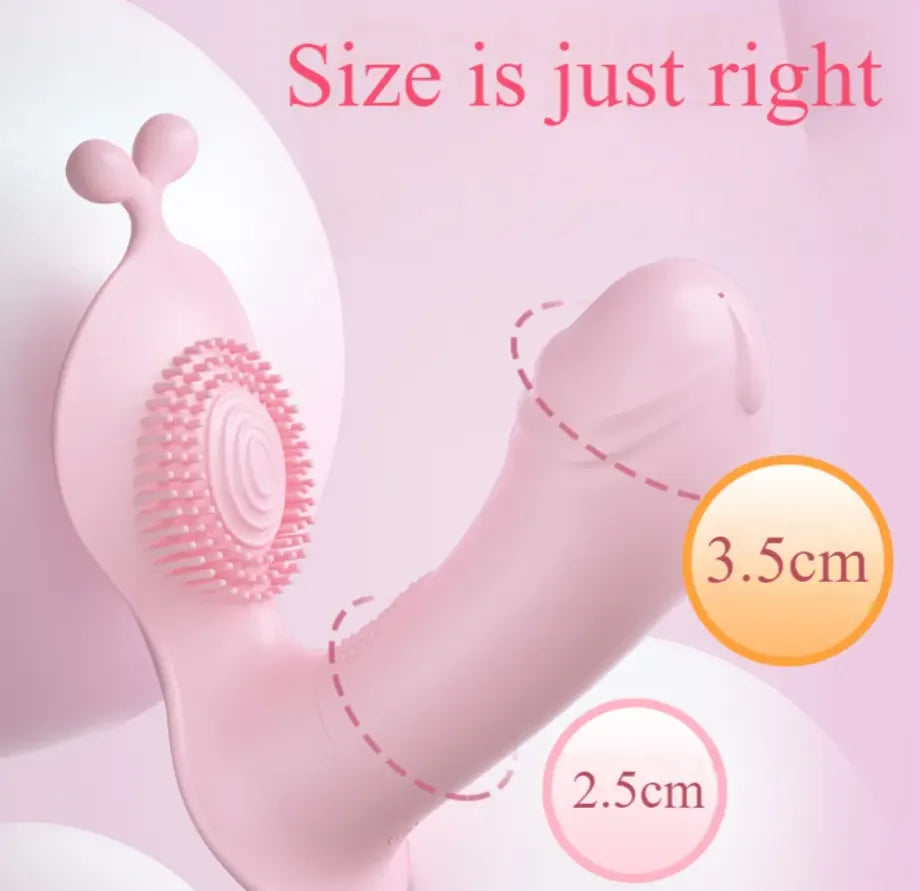 Amoura Clitoral & G-Spot Panty Vibrator, Remote Control, 10-Speed, Women's, Silicone, Waterproof – couples vibrator