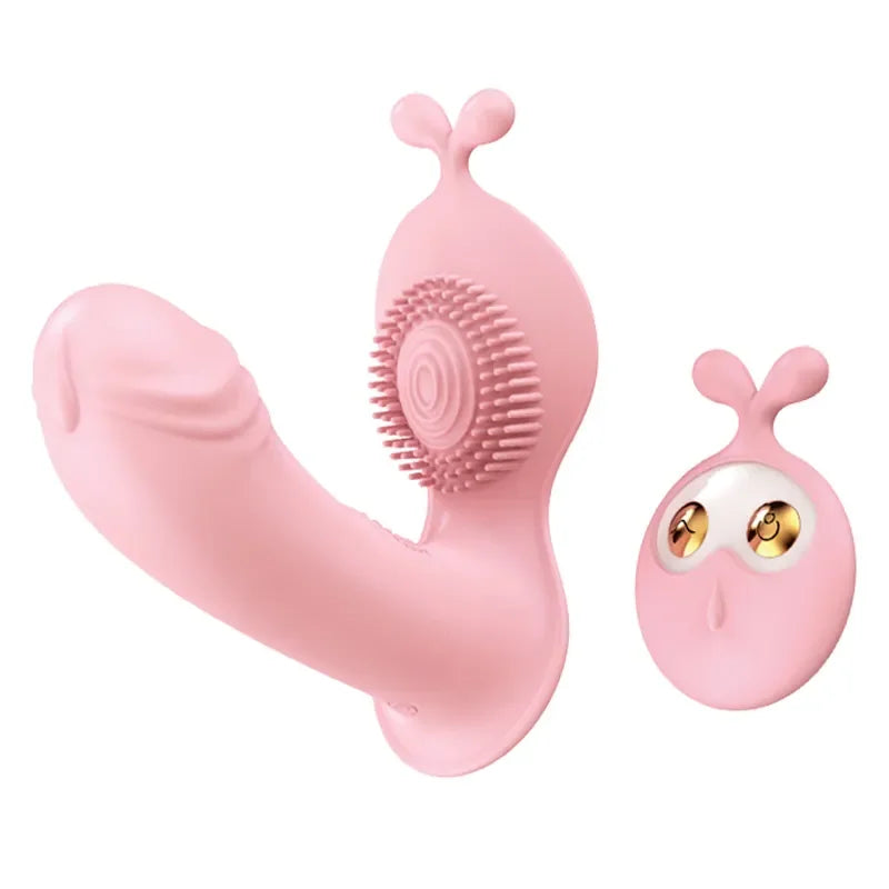 Amoura Clitoral & G-Spot Panty Vibrator, Remote Control, 10-Speed, Women's, Silicone, Waterproof – panty vibrator