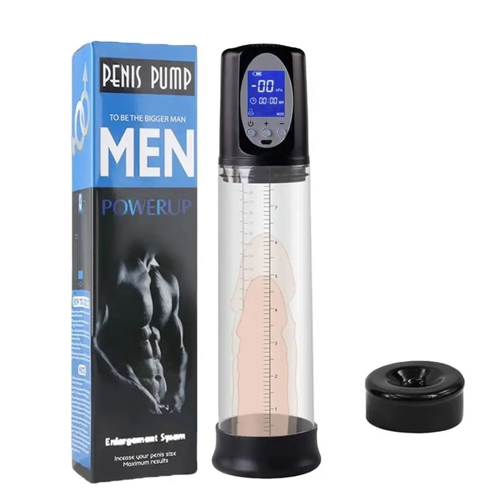 Amoura Penis Pump, Male Enhancement, Vacuum Suction, Men's, Electric, 4 Modes – electric pump