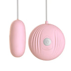 Amoura Vibrating (implicit in 'Vibrator'); 10-stage feature noted in body, Clitoral Egg Vibrator, Remote Control, Women's, Silicone – silicone vibrator