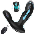 Amoura Prostate & Anal Vibrator, Massager, Thrusting & Vibrating, Men's, Manual, ABS Silicone – anal vibrator