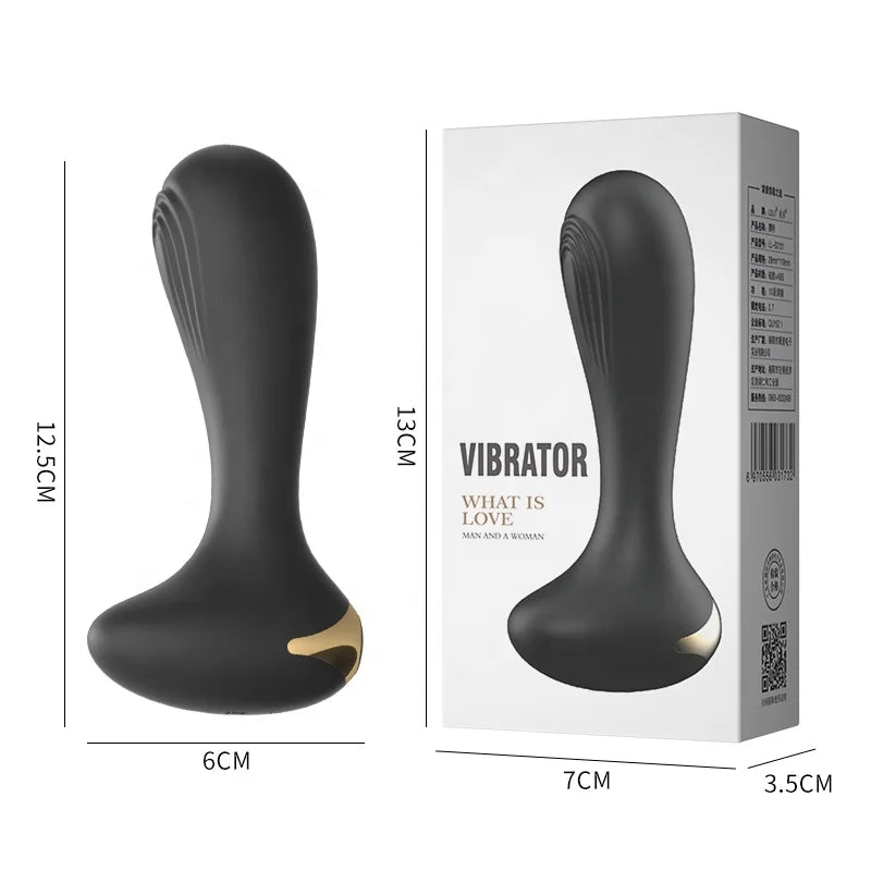 Amoura Prostate & Anal (from spec table, type listing, title, and product description), Not explicitly in old title; 'Personal Massager' / 'Massager' appropriate for B2B, omitted from title due to – silicone vibrator