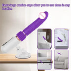 Amoura G-Spot, Vaginal & Anal Telescopic Thrusting Dildo, Women's, Silicone & ABS, Waterproof – waterproof vibrator