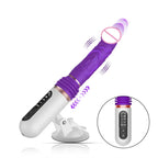 Amoura G-Spot, Vaginal & Anal Telescopic Thrusting Dildo, Women's, Silicone & ABS, Waterproof – G-Spot vibrator