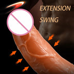 Amoura Clitoral & Vaginal Rabbit Vibrator, Massager, Dual Motor, Heating & Remote Control, TPE – remote control vibrator