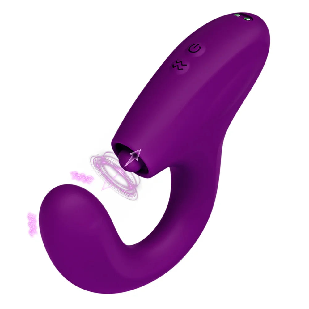 Amoura Rabbit G-Spot & Clitoral Vibrator, 2-in-1, Vibrating, Women's, Silicone – rabbit vibrator