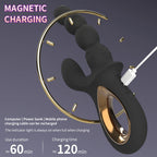 Amoura IPX5 Waterproof (with rating confirmed), Clitoral & G-Spot Rabbit Vibrator, Massager, Vibrating & Rotating, Women's, Medical-Grade Silicone, IPX5 Waterproof – G-spot vibrator
