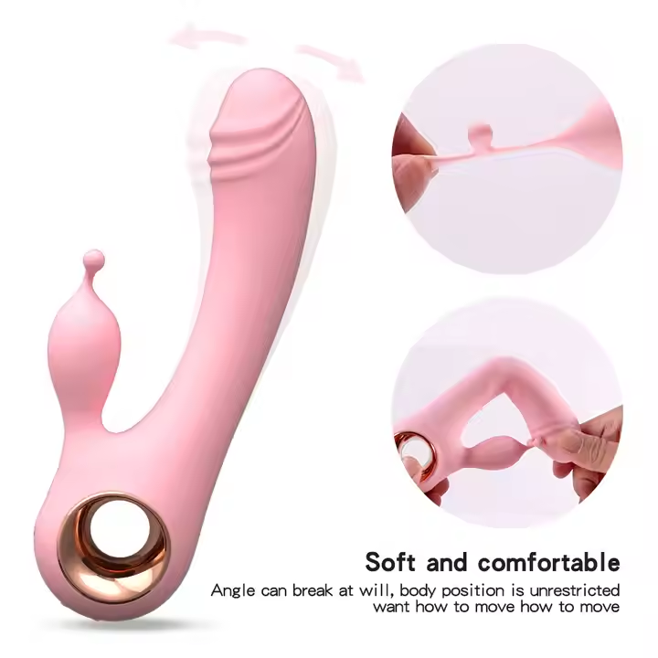 Amoura Clitoral & G-Spot Rabbit Vibrator, Massager, 10-Speed Vibrating, Women's, Silicone – waterproof vibrator
