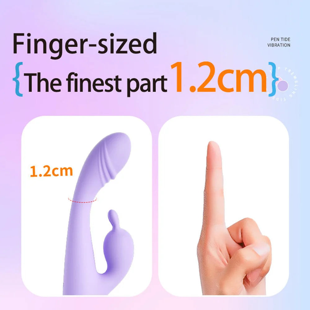 Amoura Rabbit G-Spot & Clitoral Vibrator, Personal Massager, Vibrating, Women's, Silicone – bunny vibrator