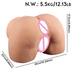 Amoura Anal Masturbator, Realistic Buttocks, TPE, Waterproof – buttocks masturbator