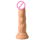 Amoura 8.5" Realistic Dildo, Vibrator, 10-Speed Vibrating, Liquid Silicone, Bendable, Waterproof – realistic vibrating dildo