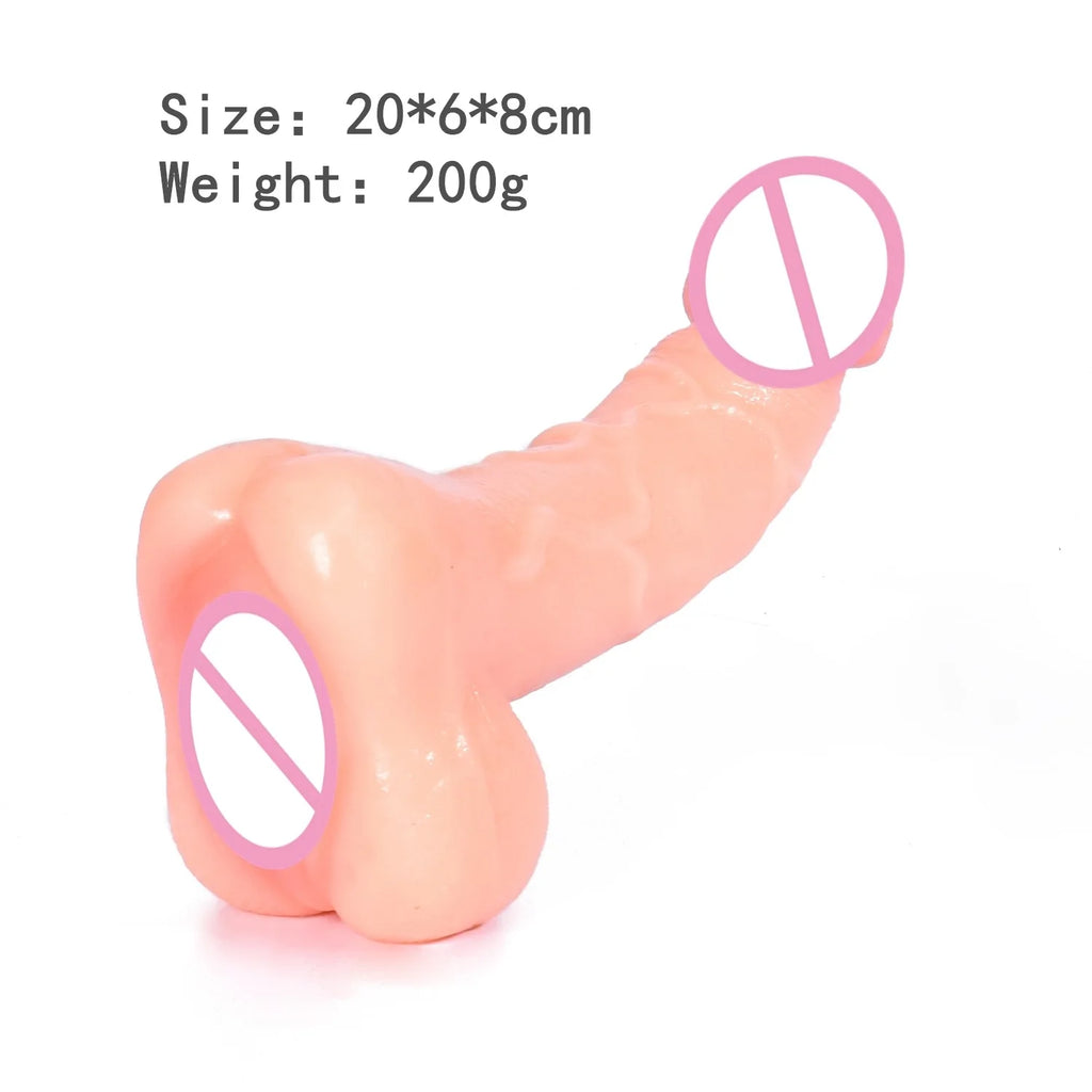 Amoura Double-Ended Dildo, Adult Toy, Silicone, Unisex – Waterproof Dildo