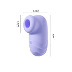 Amoura Clitoral Suction Vibrator, 10-Mode, Women's, Silicone – 10-mode vibrator