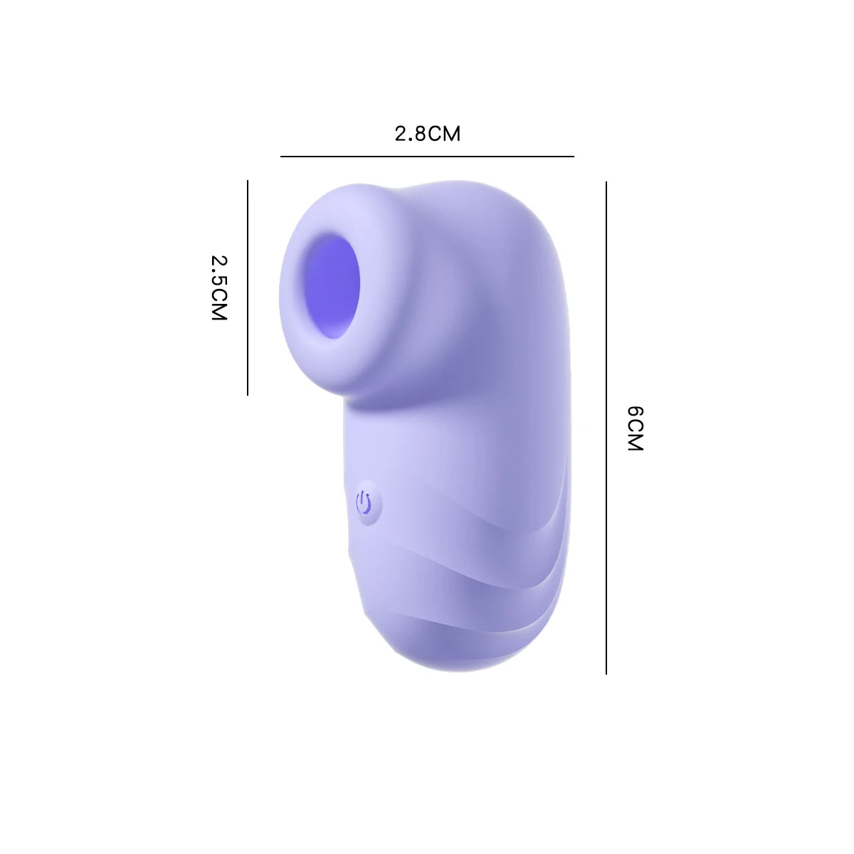 Amoura Clitoral Suction Vibrator, 10-Mode, Women's, Silicone – 10-mode vibrator