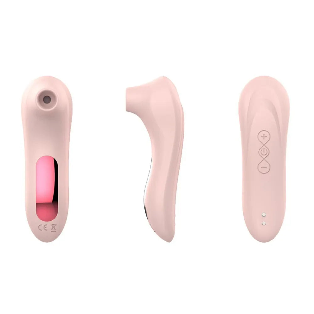 Amoura Nipple & Clitoral Suction Vibrator, 7-Mode, Women's, Silicone, Waterproof – dual zone vibrator