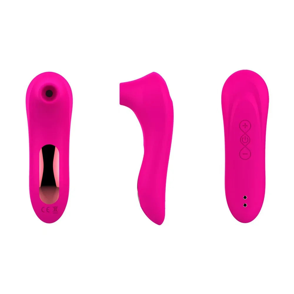 Amoura Nipple & Clitoral Suction Vibrator, 7-Mode, Women's, Silicone, Waterproof – nipple vibrator
