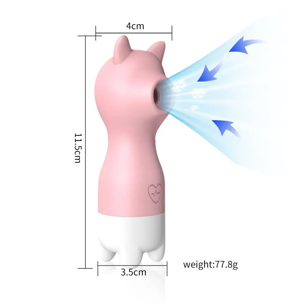 Amoura G-Spot Clitoral Suction Vibrator, Personal Massager, Sucking & Vibrating, Women's, Silicone, Waterproof – personal massager