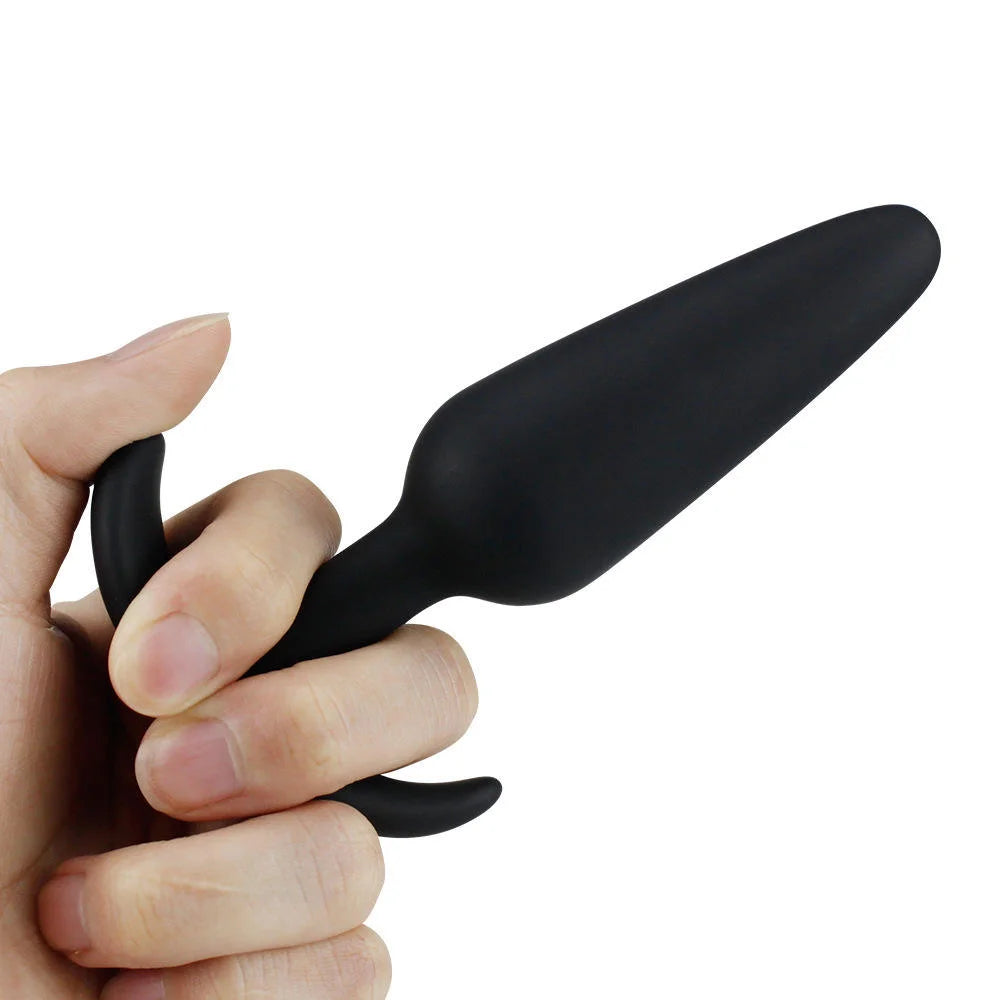 Amoura Anal & Prostate Plug Kit, Three Sizes, Tapered, Medical-Grade Silicone – progressive training kit
