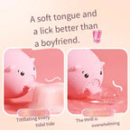 Amoura Clitoral & G-Spot Tongue Licking Vibrator, Personal Massager, Licking, Women's, Silicone – G-Spot Vibrator
