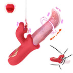 Amoura Clitoral & G-Spot Vibrator, Tongue-Licking, Women's, Dual Stimulation, Silicone, Waterproof – <item>dual stimulation vibrator</item>
<item>tongue-licking vibrator</item>
<item>waterproof personal massager</item>
<item>quiet motor vibrator</item>
<item>silicone vibrator women</item>