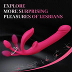 Amoura G-Spot, C-Spot & Anal Triple-Head Vibrator, Couples Massager, Vibrating & Thrusting, Remote Control, Medical-Grade Silicone, Waterproof – remote control vibrator
