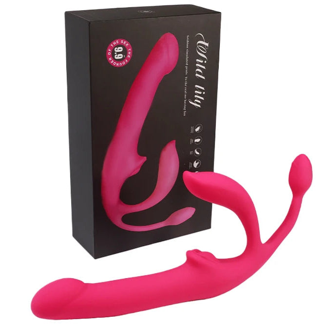 Amoura G-Spot, C-Spot & Anal Triple-Head Vibrator, Couples Massager, Vibrating & Thrusting, Remote Control, Medical-Grade Silicone, Waterproof – anal vibrator