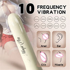 Amoura Breast & Clitoral & G-Spot Vibrator, Intimate Massager, Vibrating, Women's, Medical-Grade Silicone, Waterproof – medical-grade silicone toy