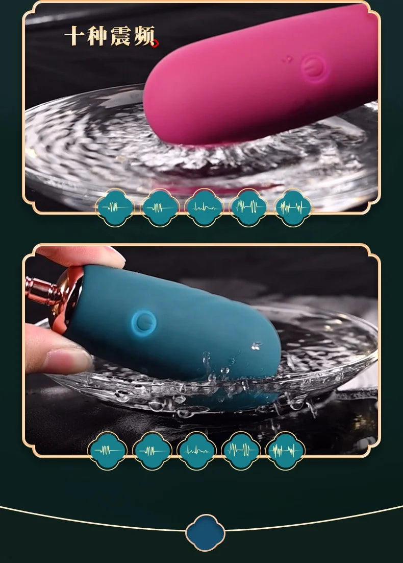 Amoura Clitoral Bullet Vibrator, Personal Massager, Vibrating & Heating, Women's, Remote Control, Silicone, IPX6 Waterproof – waterproof vibrator