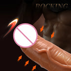 Amoura Vaginal Rotating & Vibrating Dildo, Remote Control, TPE – IPX4 waterproof dildo