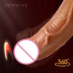 Amoura Vaginal Rotating & Vibrating Dildo, Remote Control, TPE – remote control dildo