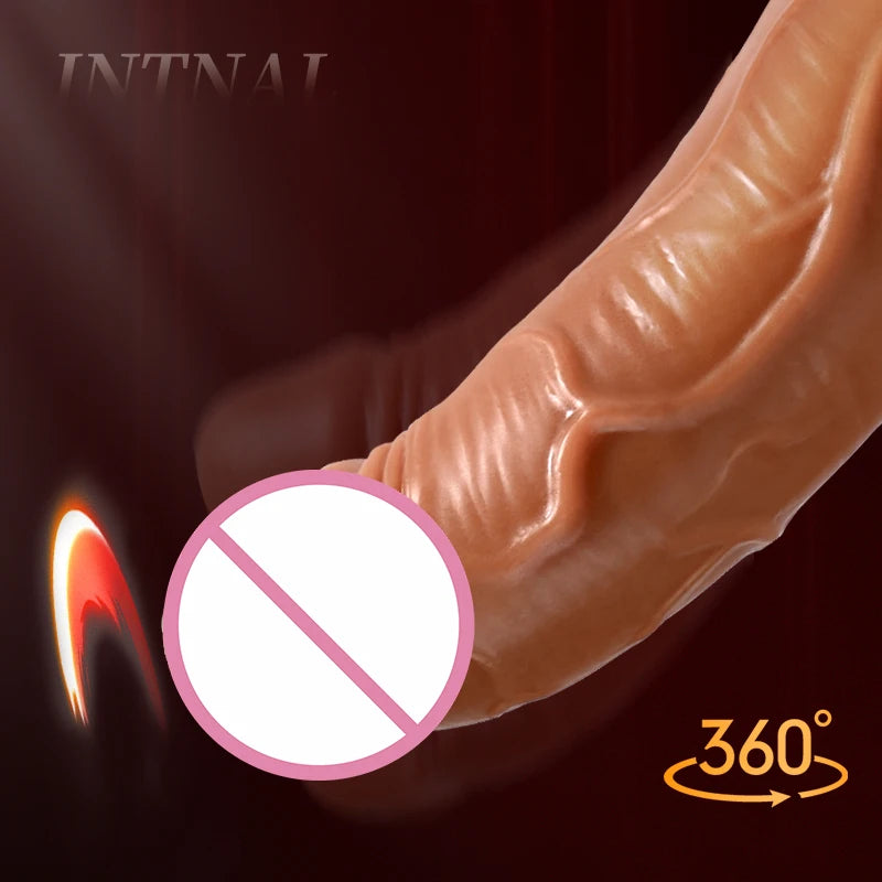 Amoura Vaginal Rotating & Vibrating Dildo, Remote Control, TPE – remote control dildo
