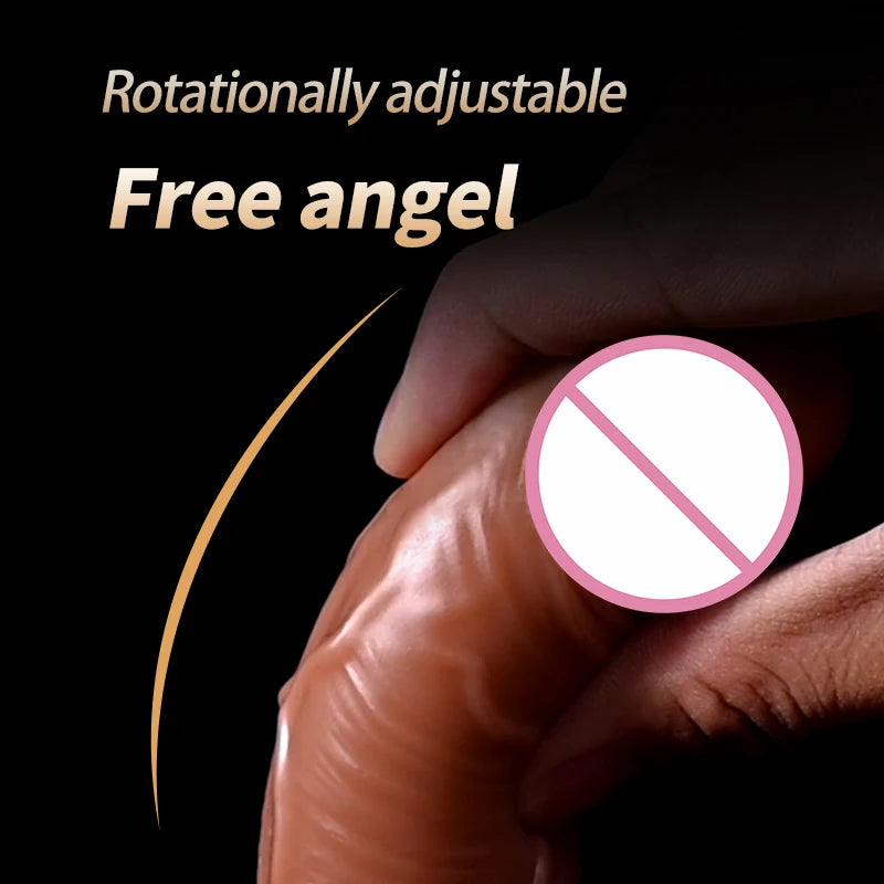 Amoura Vaginal Rotating & Vibrating Dildo, Remote Control, TPE – rotating vibrator