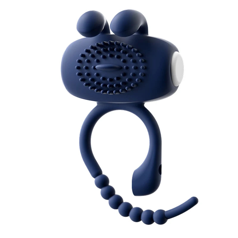 Amoura Vibrating Cock Ring, Male Masturbator, Locking Ring, Men's, Remote Control, Silicone – men's toys
