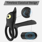 Amoura Cock Ring, Vibrating, 10 Modes, Men's, App-Controlled, Silicone – men's vibrator