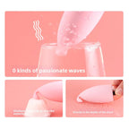Amoura Clitoral & Nipple Vibrating Egg, Personal Massager, 10-Speed Vibrating, Women's, Silicone, Waterproof IPX7 – waterproof vibrator