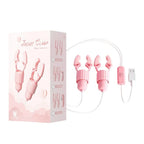 Amoura Vibrating Nipple Clamps, 12 Modes, Remote Control, Silicone, Waterproof – vibrating nipple clamps