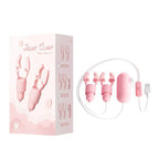 Amoura Vibrating Nipple Clamps, 12 Modes, Remote Control, Silicone, Waterproof – remote control nipple toy