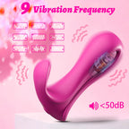 Amoura Clitoral Vibrating Panties, Wearable Massager, App-Controlled, Women's, Couples, Medical-Grade Silicone, Waterproof – Quiet Clitoral Massager