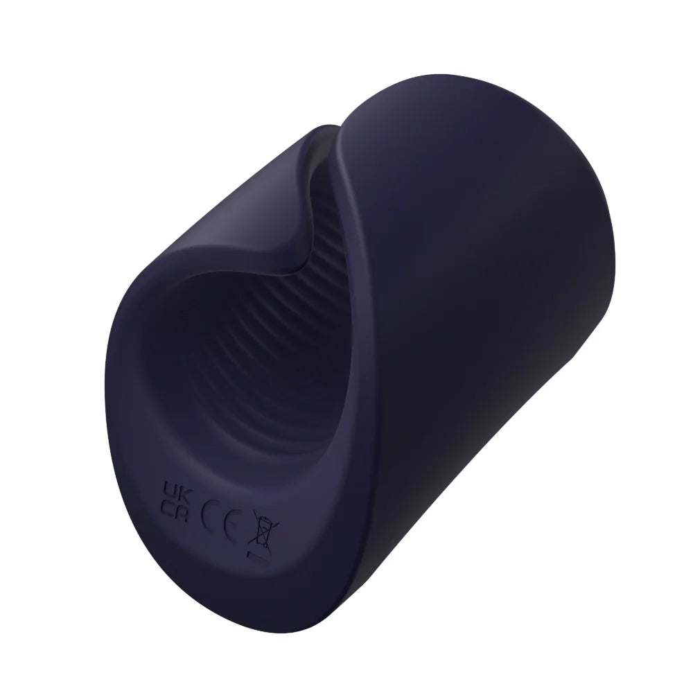 Amoura Male Masturbator, Vibrating Stroker, 10-Mode Vibration, ABS Silicone – waterproof masturbator