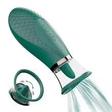 Amoura Clitoral & G-Spot Vibrator, Tongue-Licking & Suction, Women's, Silicone, Waterproof – tongue-licking vibrator