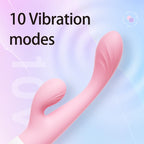 Amoura Clitoral (single zone confirmed in product name 'Bean pointer' which targets clitoral area), Vibrating (10 frequencies confirmed in spec sheet; multi-function count included), Women's – silicone vibrator