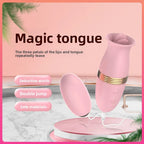 Amoura Clitoral Tongue-Licking Vibrator, Personal Massager, Licking & Vibrating, Women's, App-Controlled, Silicone, Waterproof – personal massager