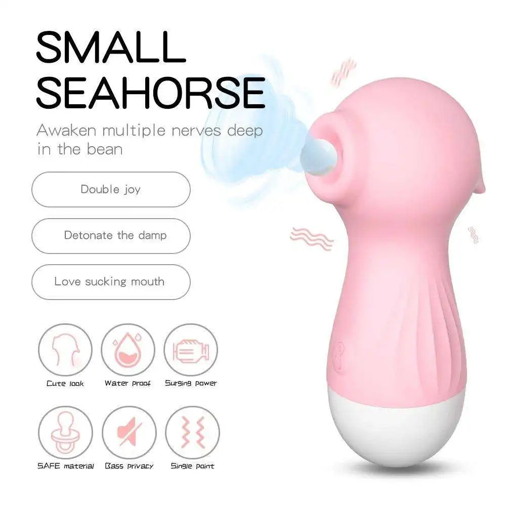 Amoura Clitoral & G-Spot Suction Vibrator, Personal Massager, Air Pulse & Vibrating, Women's, Silicone – women's personal massager