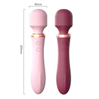Amoura Clitoral & Body Wand Vibrator, Personal Massager, Vibrating & Heating, Women's, Wireless, Silicone, Waterproof – waterproof vibrator