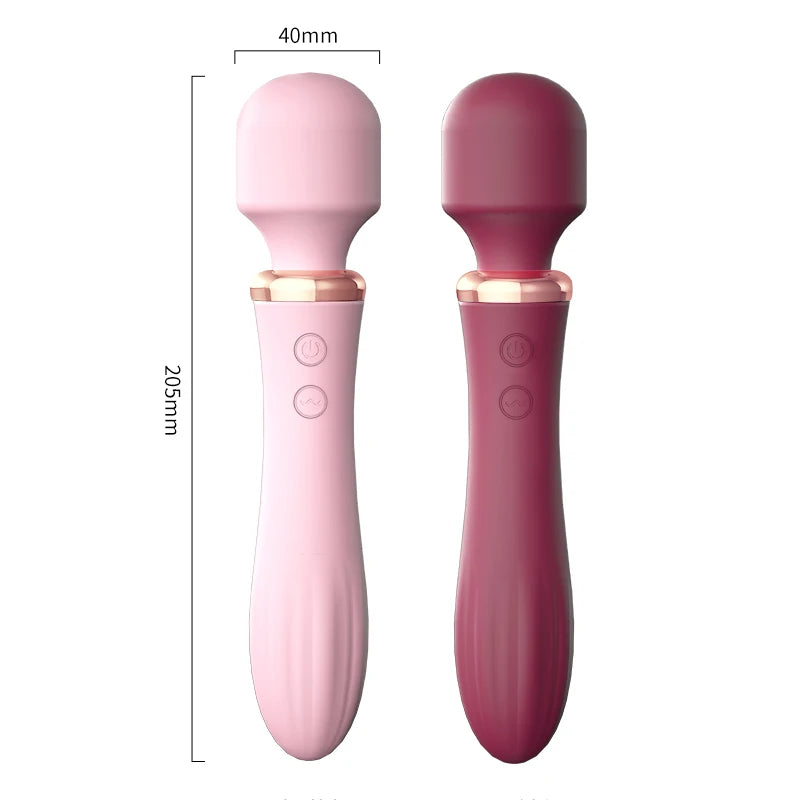 Amoura Clitoral & Body Wand Vibrator, Personal Massager, Vibrating & Heating, Women's, Wireless, Silicone, Waterproof – waterproof vibrator