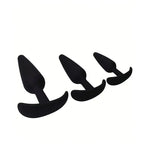 Amoura Anal Plug 3-Piece Set, Anchor Shape, Medical-Grade Silicone, Waterproof – waterproof anal trainer