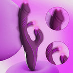 Amoura Rabbit Clitoral Vibrator, Personal Massager, Vibrating & Flapping, Women's, Food Grade Silicone, Waterproof – waterproof vibrator