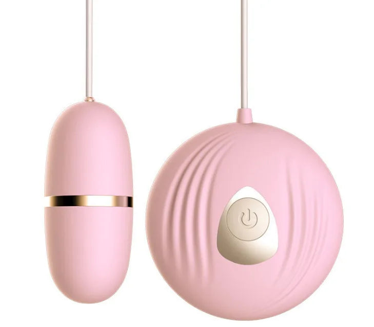 Amoura Vibrating (implicit in 'Vibrator'); 10-stage feature noted in body, Clitoral Egg Vibrator, Remote Control, Women's, Silicone – love egg